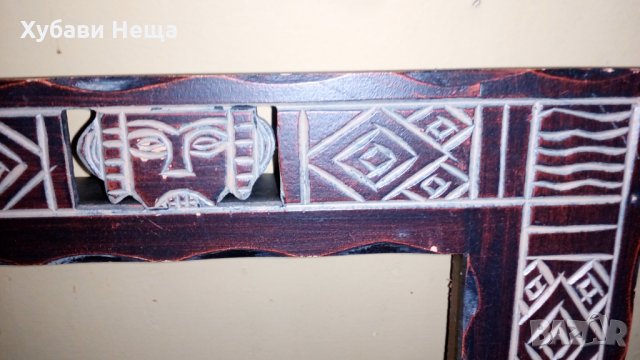 Огледална рамка с етно мотиви, снимка 2 - Антикварни и старинни предмети - 30295756