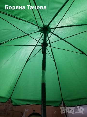 Плажен чадър / Градински Чадър с чупещо се рамо 18076, снимка 2 - Градински мебели, декорация  - 36626604