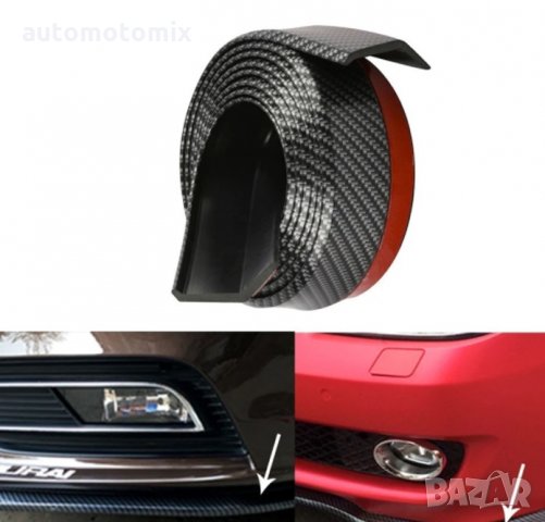 СПОЙЛЕР САМУРАЙ ЗА БРОНЯ,Черен карбон - 29065, снимка 2 - Аксесоари и консумативи - 33830495