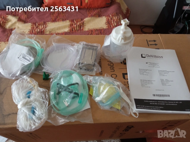 DeVilbiss Compact 525 KS  Кислороден концентратор, снимка 9 - Медицинска апаратура - 54110149