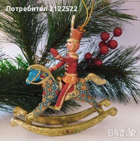 Коледни декоративни фигурки за елха, снимка 2 - Декорация за дома - 47584100