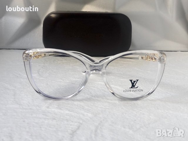 Louis Vuitton Прозрачни слънчеви,диоптрични рамки очила за компютър, снимка 2 - Слънчеви и диоптрични очила - 42765179