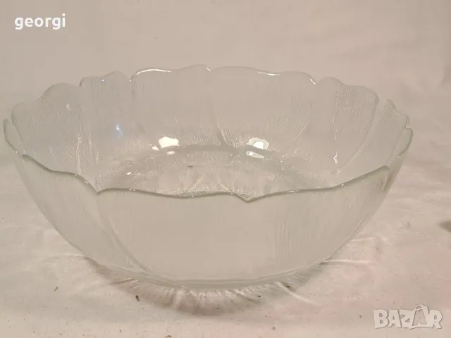 голяма стъклена купа фруктиера 21/2