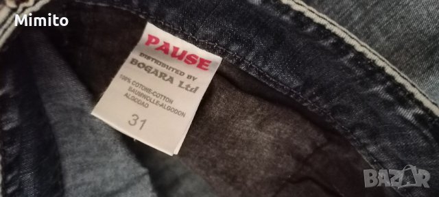 Къси дънки Pause, снимка 3 - Дънки - 37408322