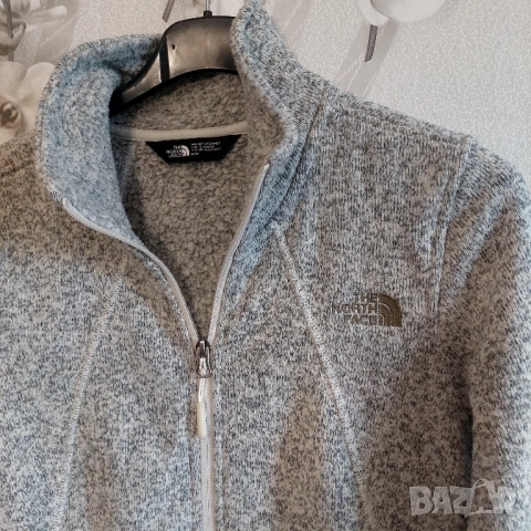 The North Face Maggy Дамски сив полар с цип ,размер М, снимка 6 - Суичъри - 52438907