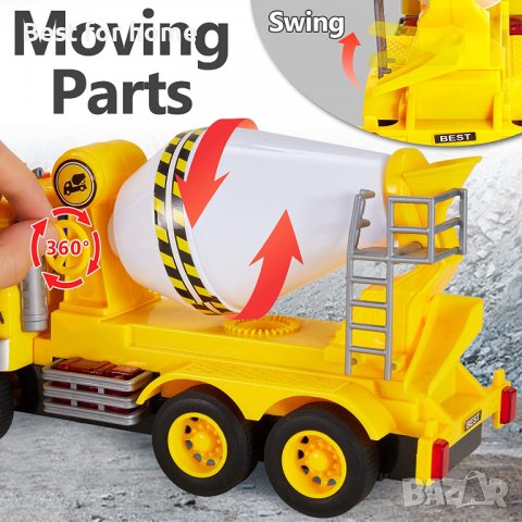 Детски циментво HERSITY- музиа , светлина и движение , снимка 3 - Коли, камиони, мотори, писти - 38978377