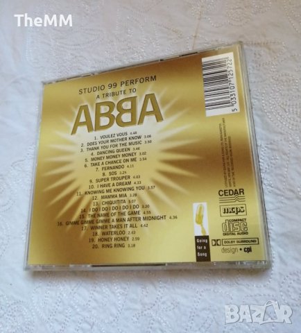 A Tribute to Abba, снимка 4 - CD дискове - 42924720