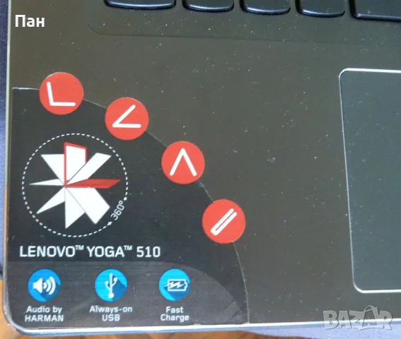 Лаптоп Lenovo Yoga 510, снимка 5 - Лаптопи за дома - 56338330