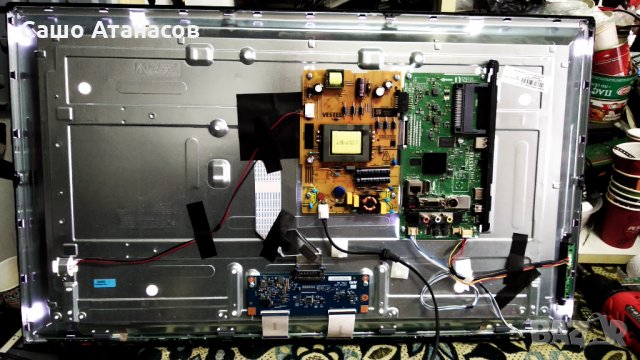 FINLUX 32-FFB-5501 с дефектна матрица ,17MB211S ,17IPS62 ,17WFM07 ,VES315UNDA-2D-N11, снимка 5 - Части и Платки - 29293569