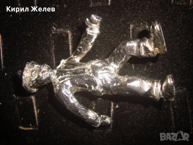 ОЛОВНА ФИГУРКА ЧОВЕЧЕ ПИЯНИЦА МЕТАЛНА СТАТУЕТКА за КОЛЕКЦИЯ ХУДОЖЕСТВЕНА МАЙСТОРСКА РАБОТА 24833, снимка 6 - Колекции - 34485637