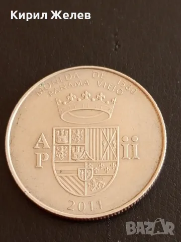 Монета 1/2 балбоа 2011г. Панама рядка за КОЛЕКЦИЯ 