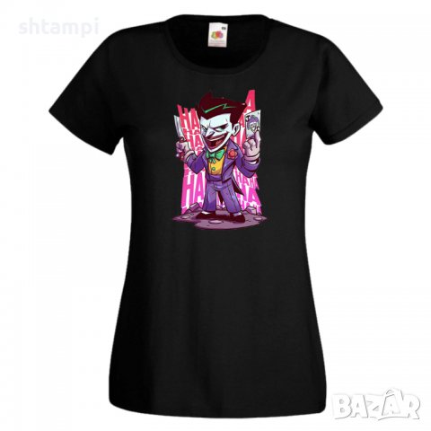 Дамска тениска DC Joker Star Wars Игра,Изненада,Подарък,Геймър,, снимка 2 - Тениски - 36787224