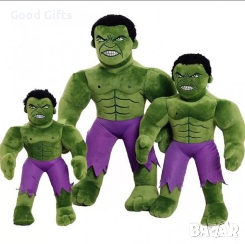 Плюшена играчка Хълк Hulk в 3 размера , снимка 1 - Плюшени играчки - 42794573