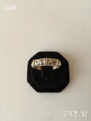 Сребърен пръстен - сребро, снимка 1 - Пръстени - 30906411