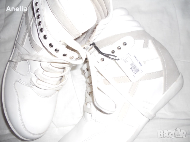 Естествена КОЖА Дамски Платформи Обувки Номер 41, снимка 9 - Маратонки - 52200006