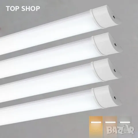 Sundertech LED лампи 1,5 метра, 4 броя, 45w 5050lm (3000K/4000K/6500K), снимка 4 - Лед осветление - 49509141