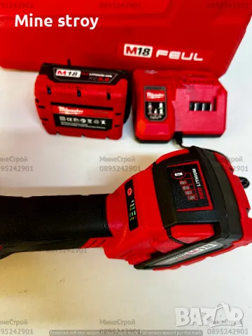 Акумулаторен ъглошлайф Milwaukee M18 с 2 батерии Милуоки ФЛЕКС, снимка 4 - Други инструменти - 47780276