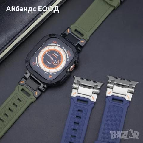 Калъф с металически корпус за Apple Watch ULTRA/SE/10/9/8/7, снимка 5 - Други - 49423988