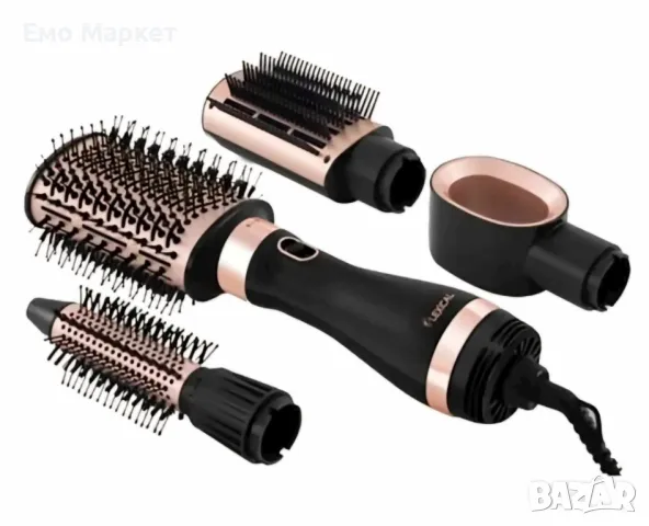 Четка сешоар мултистайлър 4в1 Lexical LAS-5204, снимка 4 - Сешоари - 49394294