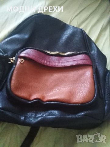 Кожена раница, снимка 6 - Раници - 30129863