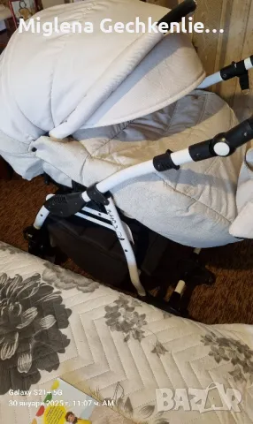 Комбинирана Количка BABY MERC ZIPP, снимка 6 - Детски колички - 48949832