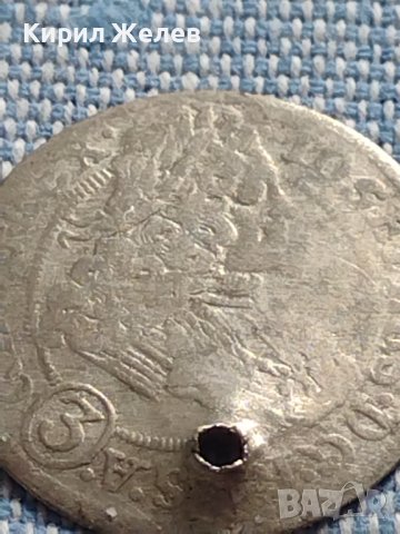Сребърна монета 3 кройцера 1708г. Йозеф първи Виена Свещена Римска империя 13794, снимка 4 - Нумизматика и бонистика - 42887912