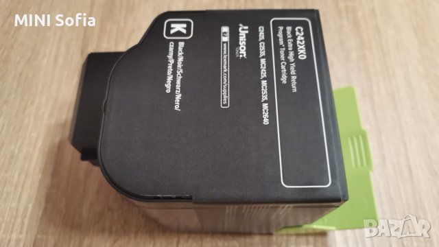ТОНЕР КАСЕТА за принтер Lexmark C242ХK0 Black Ultra High Toner , снимка 5 - Консумативи за принтери - 36743537