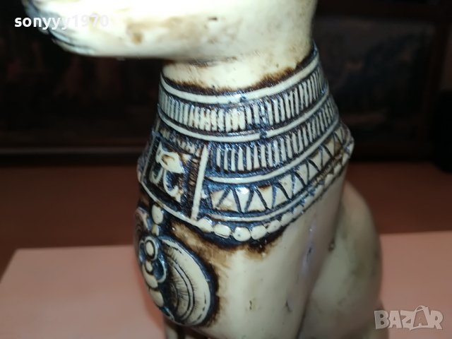 ⭐️КОТКА 30СМ-ВНОС ФРАНЦИЯ 0210221034L, снимка 8 - Антикварни и старинни предмети - 38188632