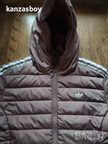 ADIDAS SLIM JACKET - страхотно дамско яке КАТО НОВО Л, снимка 5 - Якета - 52471125
