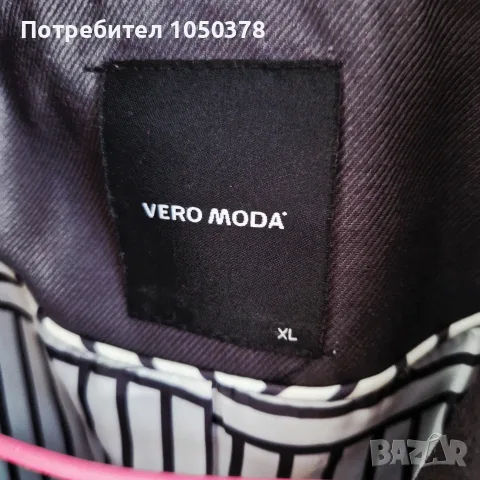 Vero Moda Тренч-манто-шлифер, снимка 5 - Палта, манта - 13851109