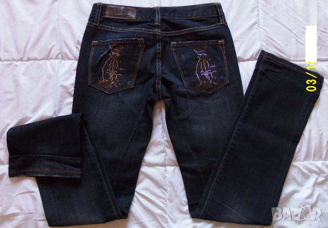 Christian Audigier оригинални дамски дънки, снимка 13 - Дънки - 54343110