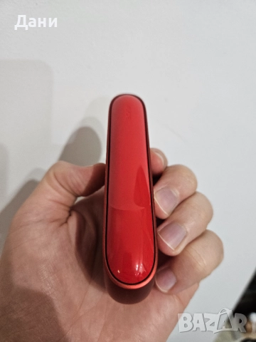 Iqos Original Duo, бездимна цигара, цял комплект, като НОВА, червен цвят, снимка 5 - Друга електроника - 52699639