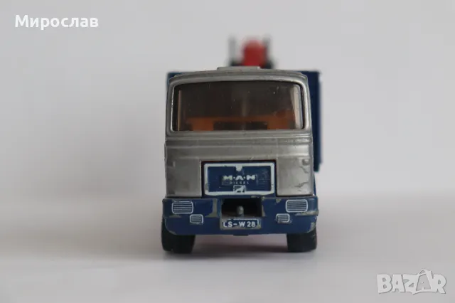SIKU 1:55??? MAN АВТО КРАН КАМИОН КОЛИЧКА МОДЕЛ, снимка 3 - Колекции - 49224004