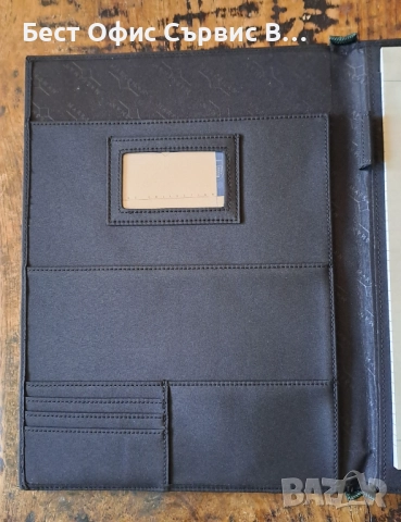 папка луксозна за документи без/с цип Марксман Marksman черен размер А4, снимка 3 - Ученически пособия, канцеларски материали - 52317671