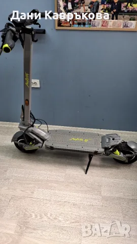 Електрическа тротинетка Mukuta 10 Plus (Dual Motor) – в гаранция, закупена 2025г., с найлона, снимка 9 - Скутери и тротинетки - 56217326