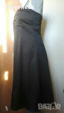 Нова черна рокля👗🍀М, М/L 👗🍀арт.589, снимка 3 - Рокли - 29562622