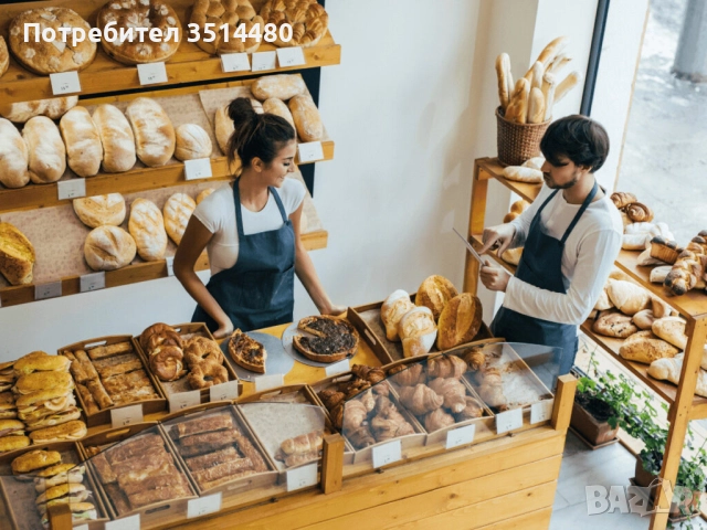 ПРОДАВАЧ - КОНСУЛТАНТ за магазин-пекарна (нощна смяна) в кв.Аспарухово