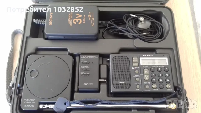 Радио  Sony icf sw1