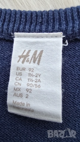 Детска жилетка H&M 18-24 месеца , снимка 2 - Жилетки и елечета за бебе - 53992429