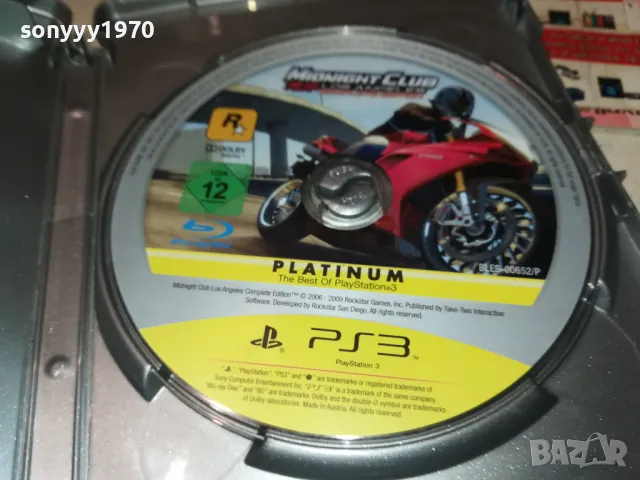 ЗАЯВЕНА-SONY PS3 GAME-MIDNIGHT CLUB LOS ANGELES 0202251934, снимка 2 - Игри за PlayStation - 48934304