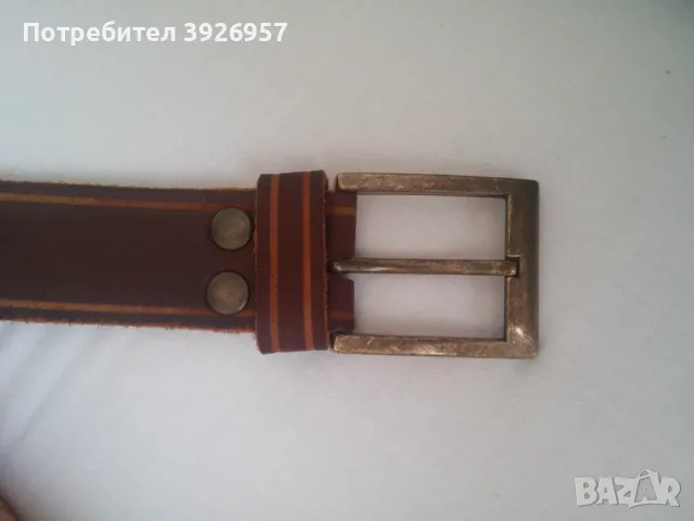 Уникален колан от истинска,много здрава естествена кожа, снимка 4 - Екипировка - 49903265