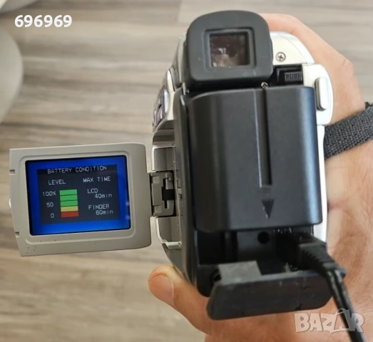 Мини DV видеокамера JVC GR-D250, снимка 3 - Камери - 53322437