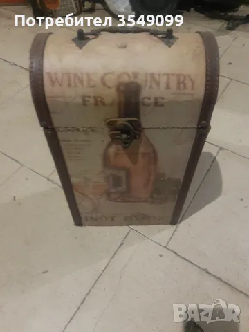 Кутия за съхранение на вино, снимка 1