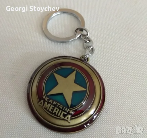 Метален ключодържател Captain AMERICA , снимка 2 - Други стоки за дома - 56541698