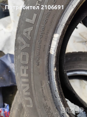 195-60-15 нови на 500 км, снимка 2 - Гуми и джанти - 54282206