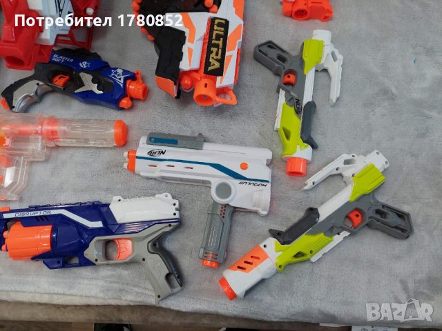 Детски пушки със стрели и топчета, аирсофт , снимка 11 - Електрически играчки - 38686385