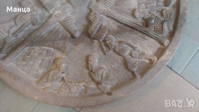 Африканска маса от Нигерия, снимка 7 - Колекции - 30829439