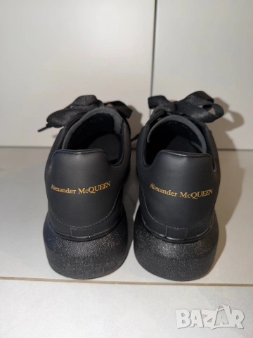 Черни кецове Alexander McQueen, снимка 3 - Кецове - 53976252