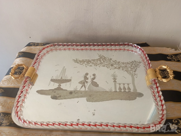 Винтидж табла,поднос Мурано