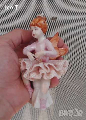 порцеланова фигура балерина, снимка 4 - Антикварни и старинни предмети - 50914863